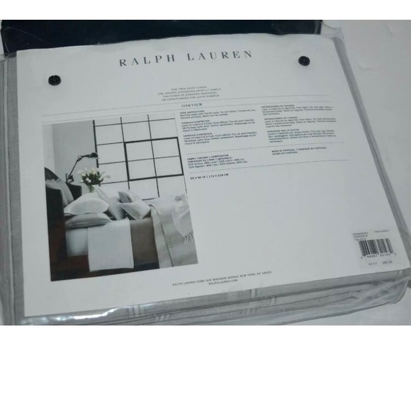Ralph Lauren Twin Duvet Cover - Picture 4 of 4